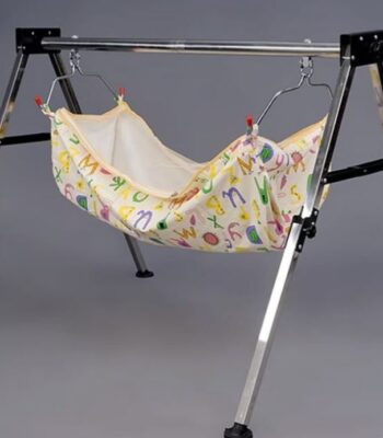 BABY CRADDLE STAILNESS STEEL WITH SPUNCH COTTON ZOLI